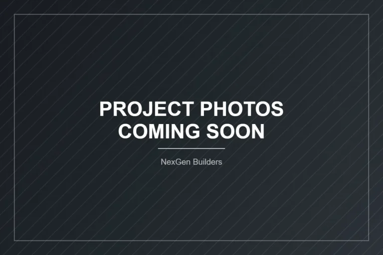 NexGen Builders project photos coming soon placeholder